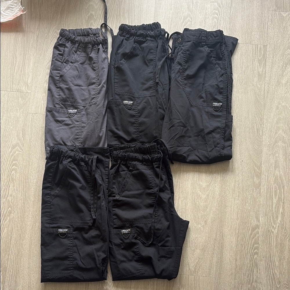 Cherokee Scrub Pants x 5